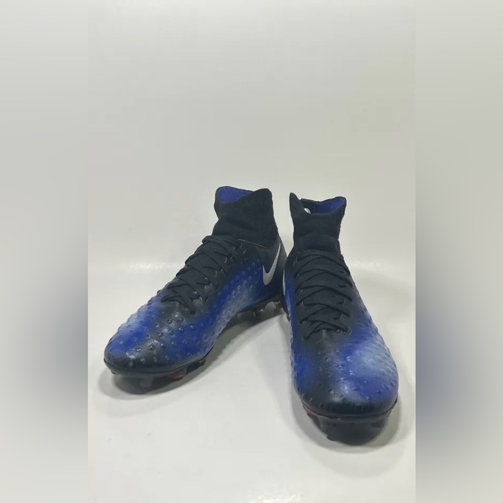 Size 7 - Men's Nike Magista Orden 2 FG Black Paramount Blue 843812-018 Wmns 8.5
